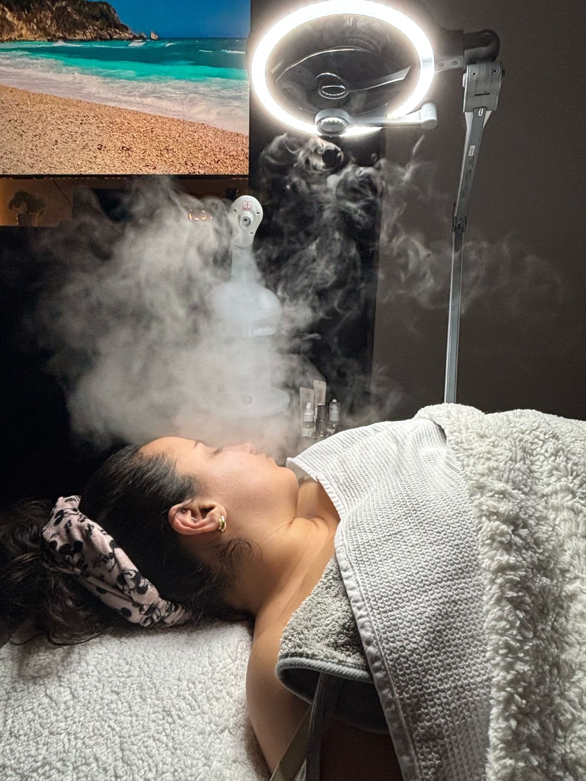 A nourishing facial treatment at MEDIMAYS